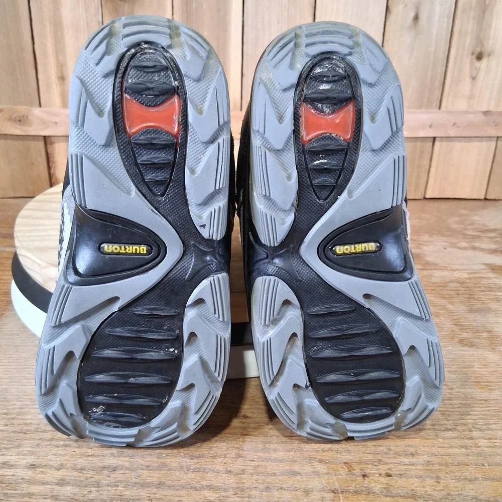Burton Freestyle Snowboard Boots Kids US 4 Black Yellow Youth‎